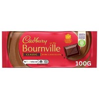 Cadbury BOURNVILLE Dark Chocolate 100g Block - BBD: 15.02.25 